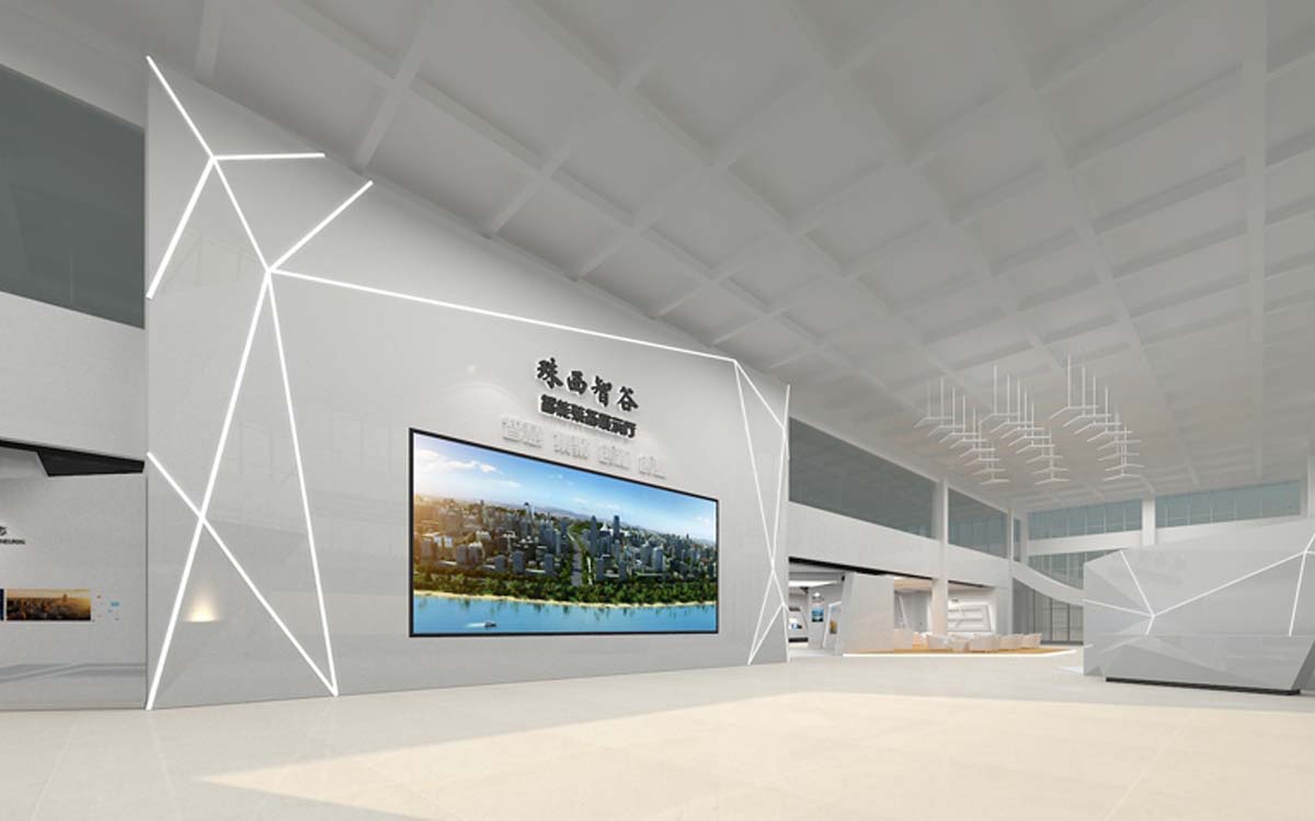 珠西智谷智能装备展厅设计